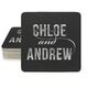 Modern Couple Square Coasters Image 2 of 2